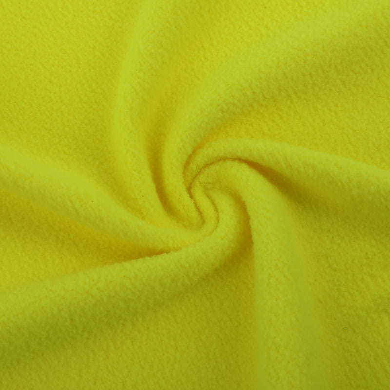 High Visibility Florescent 100% Polyester Brushed Fabric for Safety Jacket