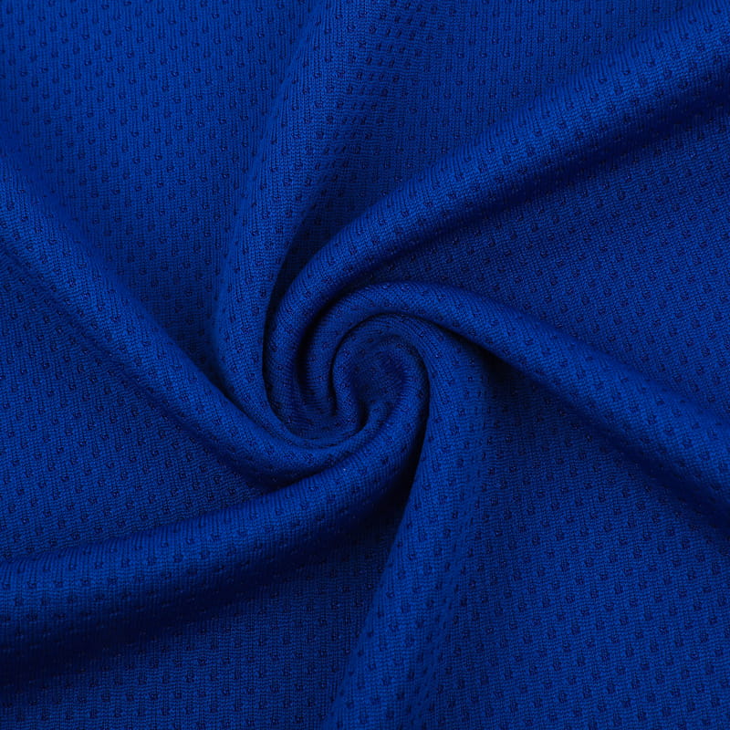 Sports Polyester Shiny Mesh Circular Knit Fabric